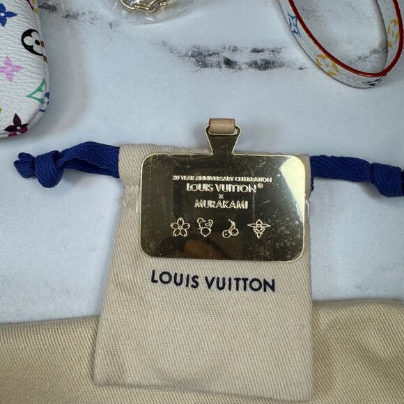 Louis Vuitton Murakami Multicolor Phone Holder LV X TM Pouch Rare New 2025 - Picture 10 of 16